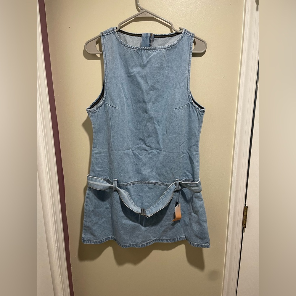 Forever 21 Light Blue Denim Dress